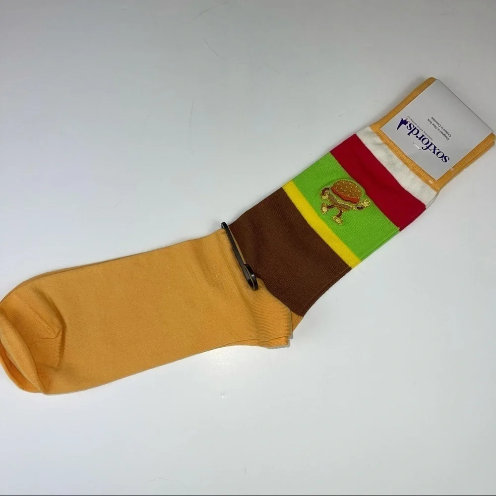 NEW Soxfords Golden Arches Novelty Socks